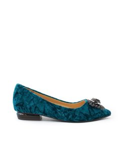 Alma Blu ALMA | Acquista Ballerina Flat Con Spilla