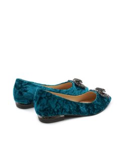 Alma Blu ALMA | Acquista Ballerina Flat Con Spilla