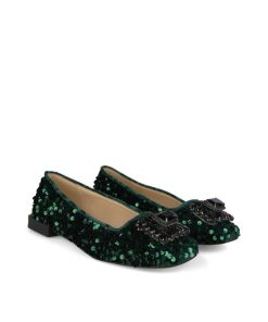 Alma Blu ALMA | Acquista Ballerina Con Paillettes