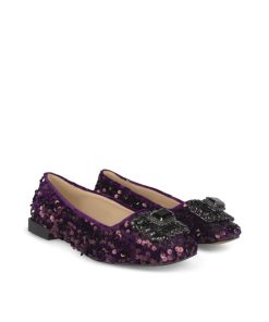 Alma Blu ALMA | Acquista Ballerina Con Paillettes